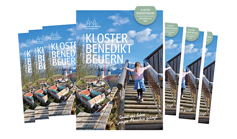 Cover des Jahresberichts 2024 des Klosters Benediktbeuern