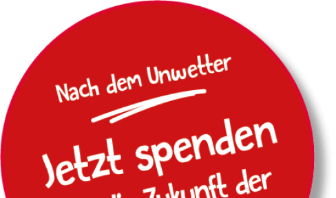 Spendenbutton Unwetterschaden